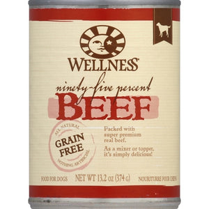 Wellness Food For Dogs Beef 12/13.2 OZ [UNFI #0375543]