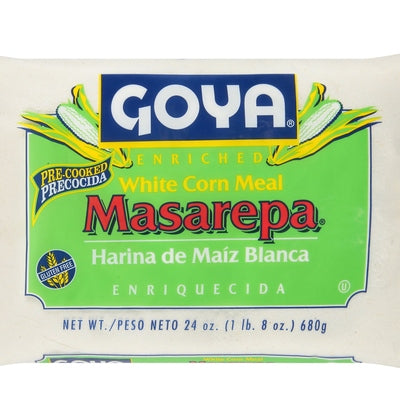 Goya Corn Meal White Enriched 12/24 OZ [UNFI #0982595] [ebt]