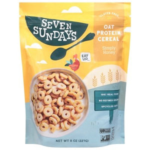 Seven Sundays Cereal Simply Honey Oat Protein 6/8 OZ [UNFI #2984987] [ebt]