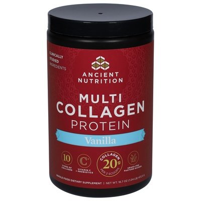 Ancient Nutrition Multi Collagen Protein Vanilla 1/16.7 OZ [UNFI-CARLISLE #2732717]