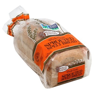 Berlin Natural Bakery Bread Whole Grain Sprouted Spelt 6/19 OZ [UNFI #242065] [ebt]