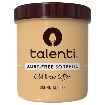 Talenti Gelato E Sorbetto Sorbetto Dairy-Free Cold Brew Coffee 8/16 OZ [UNFI #2199248] [ebt]
