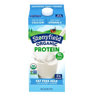 Stonyfield Milk Fat Free Protein 6/64 OZ [UNFI #01014323] [ebt]