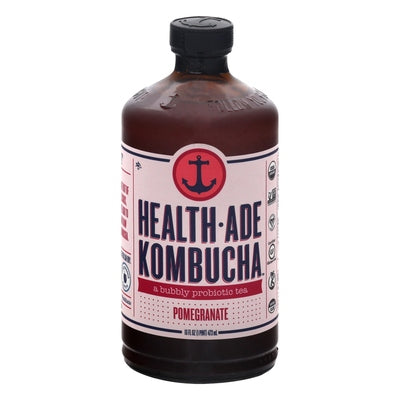 Health-Ade Kombucha Pomegranate 12/16 OZ [UNFI #3075975] [ebt] D