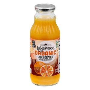 Lakewood Juice Organic Pure Orange  12/12.5 OZ [UNFI #519330] [ebt]