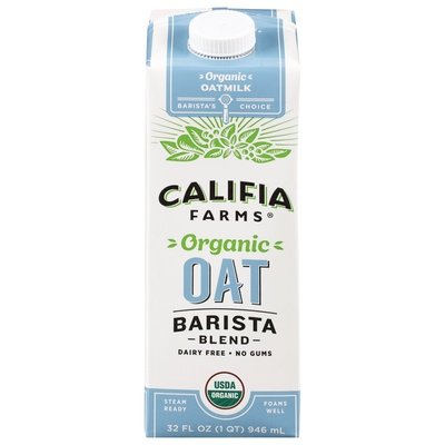 Califia Farms Oatmilk Organic Barista Blend 6/32 OZ [UNFI #3035631] [ebt]