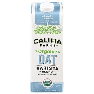 Califia Farms Oatmilk Organic Barista Blend 6/32 OZ [UNFI #3035631] [ebt]