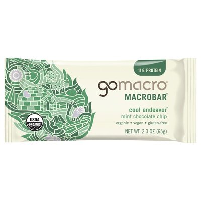 Gomacro Macrobar Mint Chocolate Chip 12/2.3 OZ [UNFI-CARLISLE #2914190] [ebt]
