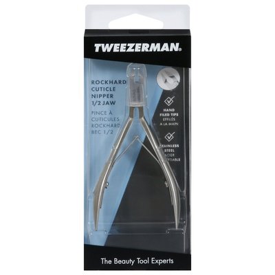 Tweezerman Cuticle Nipper Rockhard 1/2 Jaw 1CT [UNFI-CARLISLE #2619286]