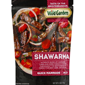 Wild Garden Marinade Quick Shawarma 6/6 OZ [UNFI #01839315] [ebt]