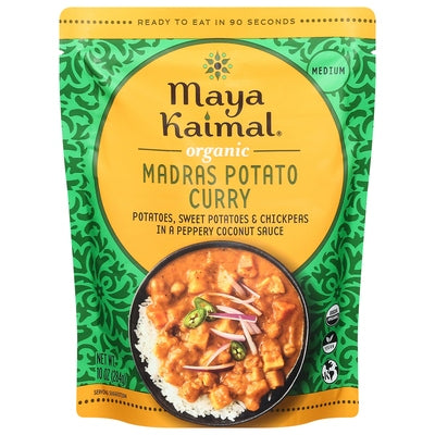 Maya Kaimal Potato Curry Madras Organic 6/10 OZ [UNFI #03097789] [ebt]