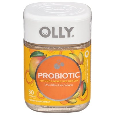 Olly Probiotic Gummies Tropical Mango 1/50 CT [UNFI-CARLISLE #2288108]