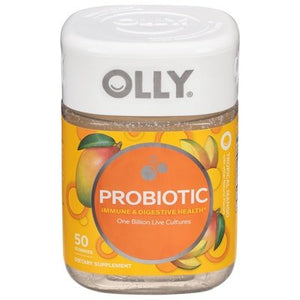 Olly Probiotic Gummies Tropical Mango 1/50 CT [UNFI-CARLISLE #2288108]