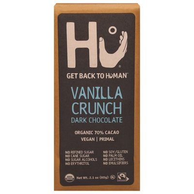 Hu Dark Chocolate Vanilla Crunch 12/2.1 OZ [UNFI-CARLISLE #2739555] [ebt]