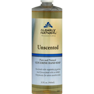 Clearly Natural Glycerine Hand Soap Unscented 1/32 OZ [UNFI-CARLISLE #1055326]