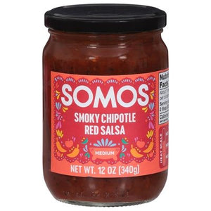 Somos Salsa Red Smoky Chipotle Medium 6/12 OZ [UNFI #2836179] [ebt]