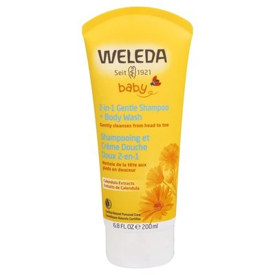 Weleda 2 N 1 Gentle Shampoo And Body Wash 1/6.8 OZ [UNFI-CARLISLE #1267426]
