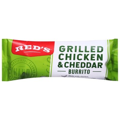 Reds Burrito Grilled Chicken & Cheddar 12/5 OZ [UNFI #1262534] [ebt]