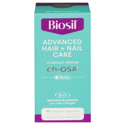 Biosil Hair + Nail Care Advanced Original Capsules 1/30 CAP [UNFI-CARLISLE #2945459]