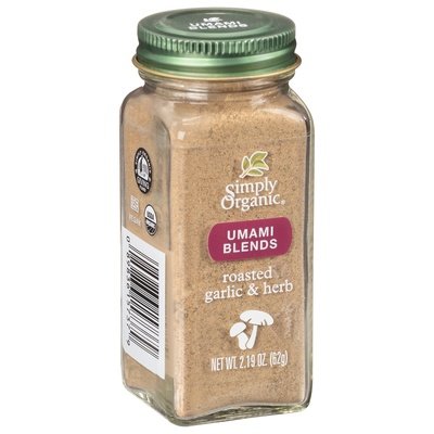 Simply Organic Umami Blends Roasted Garlic & Herb 1/2.19 OZ [UNFI-CARLISLE #2584050] [ebt]