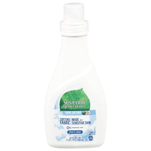 Seventh Generation Fabric Softener Free & Clear 6/32 OZ [UNFI #1092261]