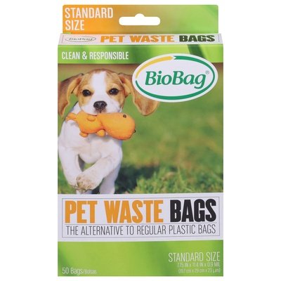 Biobag Pet Waste Bags Standard Size 12/50 CT [UNFI #0541797]