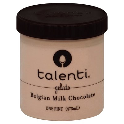 Talenti Gelato E Sorbetto Gelato Belgian Milk Chocolate 8/16 OZ [UNFI #275701] [ebt]