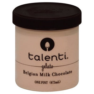 Talenti Gelato E Sorbetto Gelato Belgian Milk Chocolate 8/16 OZ [UNFI #275701] [ebt]