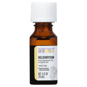 Aura Cacia Pure Essential Oil Helichrysum 1/.5 OZ [UNFI-CARLISLE #1119023]