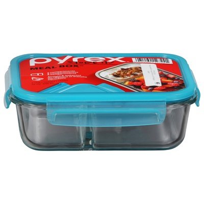 Pyrex Meal Box 2 Compartments 4CT [UNFI #2586931]