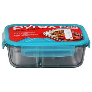 Pyrex Meal Box 2 Compartments 4CT [UNFI #2586931]