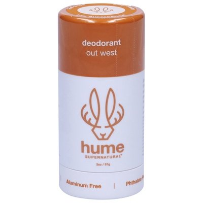 Hume Supernatural Deodorant Out West 1/2 OZ [UNFI-CARLISLE #2885507]