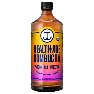 Health-Ade Kombucha Passion Fruit Tangerine 6/48 OZ [UNFI #2701209] [ebt]