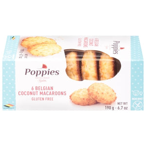 Poppies Macaroons Belgian Coconut 12/6.7 OZ [UNFI #01547710] [ebt]