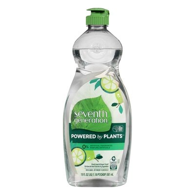 Seventh Generation Dish Liquid Fresh Lemon & Ginger Scent 6/19 OZ [UNFI #2691772]