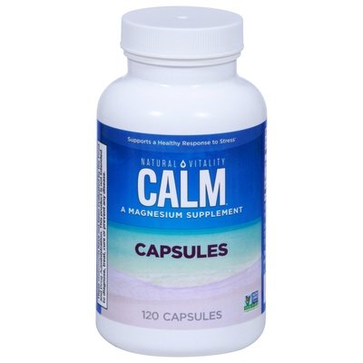 Natural Vitality Calm Capsules 1/120 CT [UNFI-CARLISLE #2946887]