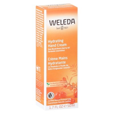 Weleda Hand Cream Hydrating Sea Bckthrn 1/1.7 OZ [UNFI-CARLISLE #515601]