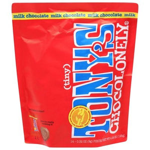Tonys Chocolonely Milk Chocolate Tiny 8/4.44 OZ [UNFI #2927663] [ebt]