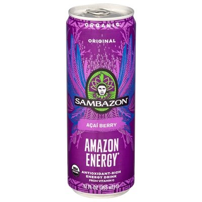 Sambazon Energy Drink Acai Berry Original 12/12 OZ [UNFI #2126019] [ebt]
