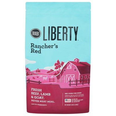 Bixbi Dog Food Ranchers Red 6/4 LB [UNFI #2546364]