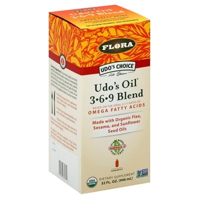 Flora Udos Oil 3-6-9 Blend 1/32 OZ [UNFI #2260248] [ebt]