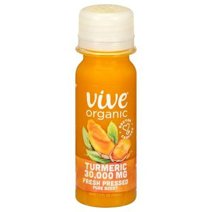 Vive Organic Shot Turmeric 30 000 Mg 12/2 OZ [UNFI #2695799] [ebt]
