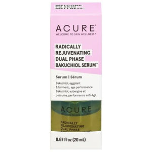 Acure Serum Radically Rejuvenating Dual Phase Bakuchiol 1/0.67 OZ [UNFI-CARLISLE #2586618]