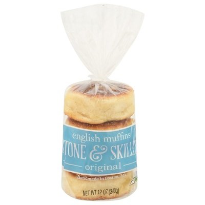 Stone & Skillet English Muffins Original 12/10 OZ [UNFI #2462091] [ebt]