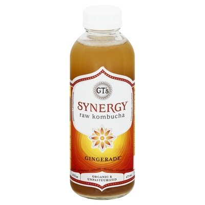 Gts Kombucha Gingerade Raw 12/16 OZ [UNFI #2273316] [ebt] D