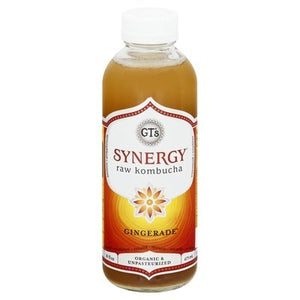 Gts Kombucha Gingerade Raw 12/16 OZ [UNFI #2273316] [ebt] D
