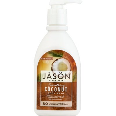 Jason Natural Products Body Wash Smoothing Coconut 1/30 OZ [UNFI-CARLISLE #1603869]