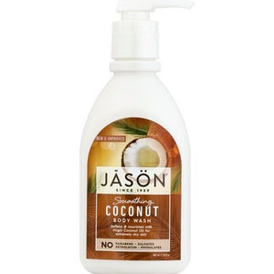 Jason Natural Products Body Wash Smoothing Coconut 1/30 OZ [UNFI-CARLISLE #1603869]