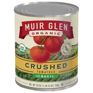 Muir Glen Tomatoes Crushed 12/28 OZ [UNFI #328625] [ebt]