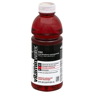 Glaceau Water Beverage Nutrient Enhanced Xxx Acai-Blueberry-Pomegranate 12/20 OZ [UNFI #2377364] [ebt]